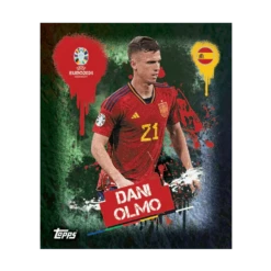 Topps - Euro 2024 Sticker Collection - Mega Eco Box(Topps Euro 2024 Sticker Collection Mega Eco Box) -The Card Vault Store 00 euros parallel1 spain