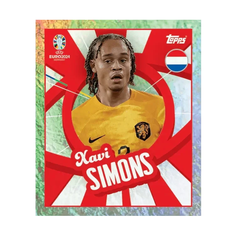 Topps - Euro 2024 Sticker Collection - Booster Box (100 Packs)(Topps Euro 2024 Sticker Collection Full Box 100 Packets) 5 Topps - Euro 2024 Sticker Collection - Booster Box (100 Packs)(Topps Euro 2024 Sticker Collection Full Box 100 Packets) - Image 5