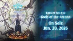 Shadowverse: Evolve - Set 10 - Gods Of The Arcana - Display Case (20x Booster Boxes)(Shadowverse Evolve Set 10 Gods Of The Arcana Display Case 20 Boxes) -The Card Vault Store 1920x1080ver2 1