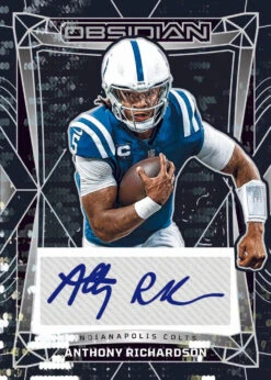 Panini - 2024 Obsidian American Football (NFL) - International Hobby Box(Panini 2024 Obsidian American Football Nfl International Hobby Box) 9 Panini - 2024 Obsidian American Football (NFL) - International Hobby Box(Panini 2024 Obsidian American Football Nfl International Hobby Box) -The Card Vault Store 1 basesig a.richardson copy