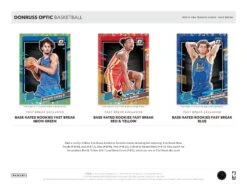Panini - 2023/24 Donruss Optic Fast Break Basketball (NBA) - Hobby Box(Panini 2023 24 Donruss Optic Fast Break Basketball Nba Hobby Box) -The Card Vault Store 2023 24 Donruss Optic Fast Break NBA Basketball Cards Sell Sheet 3