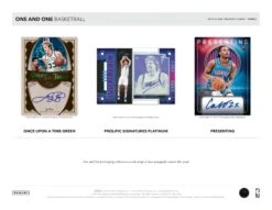 Panini - 2023/24 One And One Basketball (NBA) - Hobby Box(Panini 2023 24 One And One Basketball Nba Hobby Box) -The Card Vault Store 2023 24 Panini One and One NBA Basketball Cards Sell Sheet 5