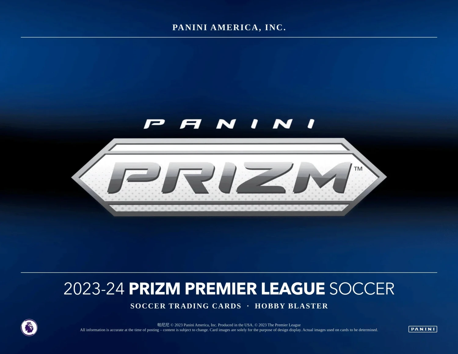 Panini - 2023/24 Prizm Premier League Football (Soccer) - Hobby Blaster Box(Panini 2023 24 Prizm Premier League Football Soccer Hobby Blaster Box) 2 Panini - 2023/24 Prizm Premier League Football (Soccer) - Hobby Blaster Box(Panini 2023 24 Prizm Premier League Football Soccer Hobby Blaster Box) - Image 2