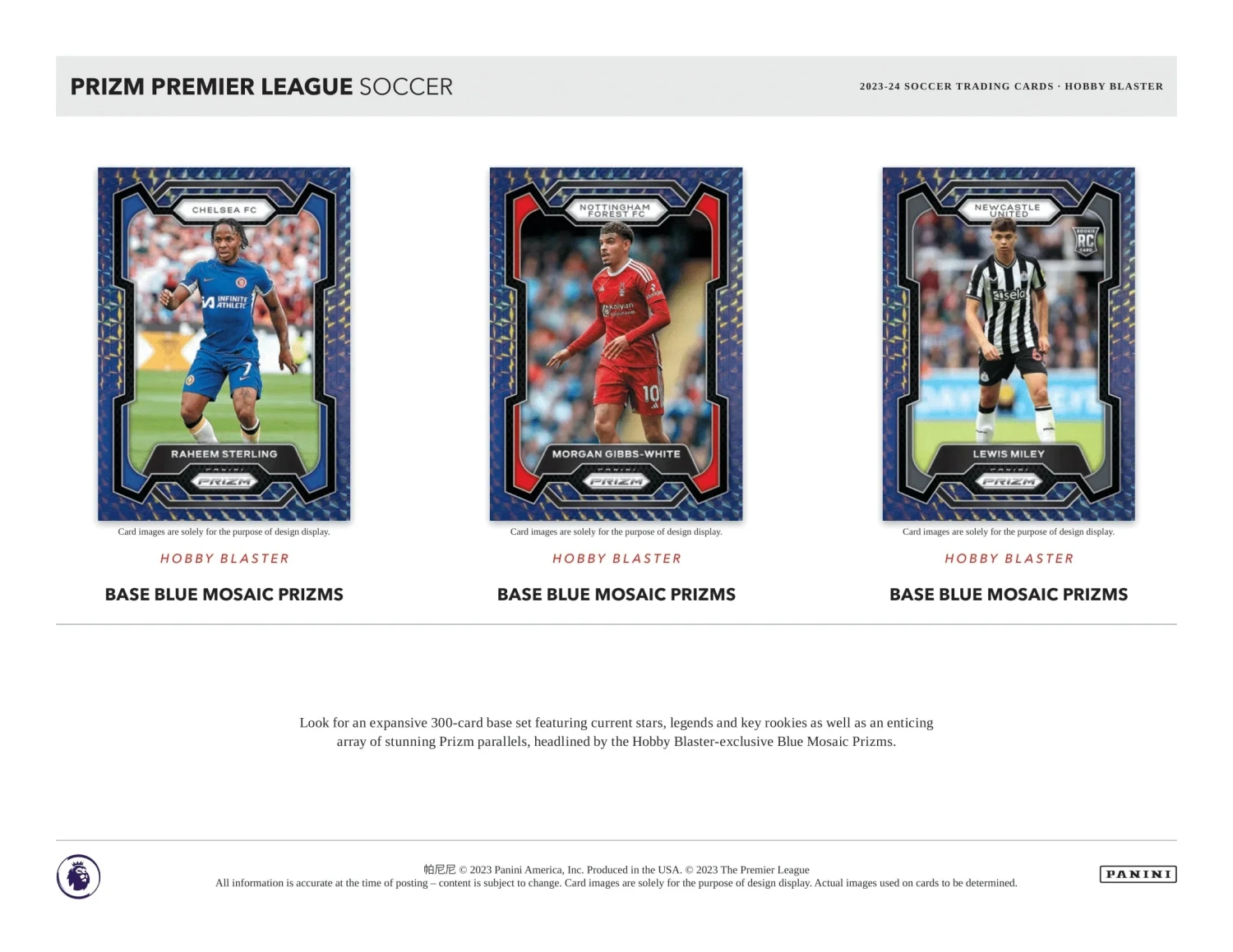 Panini - 2023/24 Prizm Premier League Football (Soccer) - Hobby Blaster Box(Panini 2023 24 Prizm Premier League Football Soccer Hobby Blaster Box) 3 Panini - 2023/24 Prizm Premier League Football (Soccer) - Hobby Blaster Box(Panini 2023 24 Prizm Premier League Football Soccer Hobby Blaster Box) - Image 3