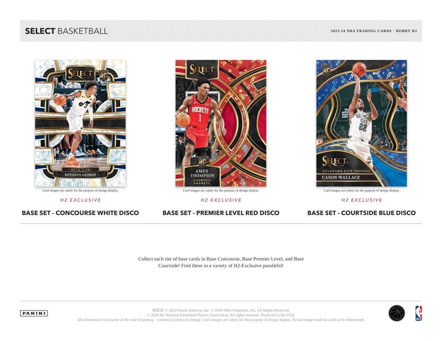 Panini - 2023/24 Select Basketball (NBA) - Hybrid H2 Box(Panini 2023 24 Select Basketball Nba Hybrid H2 Box) 3 Panini - 2023/24 Select Basketball (NBA) - Hybrid H2 Box(Panini 2023 24 Select Basketball Nba Hybrid H2 Box) - Image 3