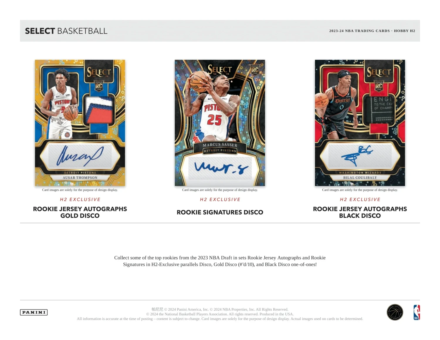 Panini - 2023/24 Select Basketball (NBA) - Hybrid H2 Box(Panini 2023 24 Select Basketball Nba Hybrid H2 Box) 4 Panini - 2023/24 Select Basketball (NBA) - Hybrid H2 Box(Panini 2023 24 Select Basketball Nba Hybrid H2 Box) - Image 4