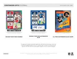 Panini - 2023 Contenders Optic American Football (NFL) - Hobby Box(Panini 2023 Contenders Optic American Football Nfl Hobby Box) -The Card Vault Store 2023 Panini Contenders Optic NFL Football Cards Sell Sheet 2