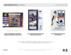 Panini - 2023 Contenders Optic American Football (NFL) - Hobby Box(Panini 2023 Contenders Optic American Football Nfl Hobby Box) -The Card Vault Store 2023 Panini Contenders Optic NFL Football Cards Sell Sheet 3
