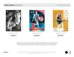 Panini - 2024/25 Court Kings Basketball (NBA) - Hobby Box(Panini 2024 25 Court Kings Basketball Nba Hobby Box) 8 Panini - 2024/25 Court Kings Basketball (NBA) - Hobby Box(Panini 2024 25 Court Kings Basketball Nba Hobby Box) -The Card Vault Store 2024 25 Panini Court Kings NBA Basketball Cards Sell Sheet 3