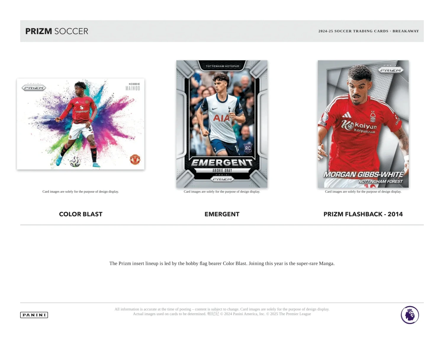 Panini - 2024/25 Prizm Premier League Football (Soccer) - Breakaway Box(Panini 2024 25 Prizm Premier League Football Soccer Breakaway Box) 3 Panini - 2024/25 Prizm Premier League Football (Soccer) - Breakaway Box(Panini 2024 25 Prizm Premier League Football Soccer Breakaway Box) - Image 3