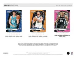 Panini - 2024/25 Prizm Fast Break Basketball (NBA) - Hobby Box(Panini 2024 25 Prizm Fast Break Basketball Nba Hobby Box) -The Card Vault Store 2024 25 Panini Prizm Fast Break NBA Basketball Cards Sell Sheet 3