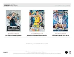 Panini - 2024/25 Prizm Fast Break Basketball (NBA) - Hobby Box(Panini 2024 25 Prizm Fast Break Basketball Nba Hobby Box) -The Card Vault Store 2024 25 Panini Prizm Fast Break NBA Basketball Cards Sell Sheet 4