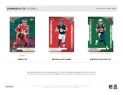 Panini - 2024 Donruss Elite American Football (NFL) - Hobby Box(Panini 2024 Donruss Elite American Football Nfl Hobby Box) -The Card Vault Store 2024 Donruss Elite NFL Football Cards Sell Sheet 2