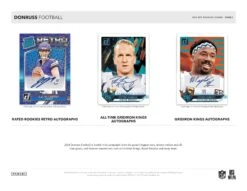 Panini - 2024 Donruss American Football (NFL) - Hobby Box(Panini 2024 Donruss American Football Nfl Hobby Box) -The Card Vault Store 2024 Donruss NFL Football Cards Sell Sheet 3