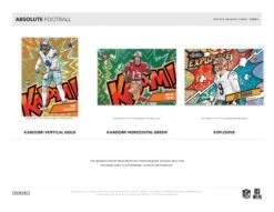 Panini - 2024 Absolute American Football (NFL) - Hobby Box(Panini 2024 Absolute American Football Nfl Hobby Box) -The Card Vault Store 2024 Panini Absolute NFL Football Cards Sell Sheet 4