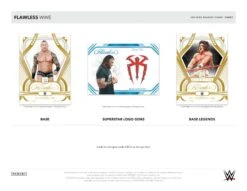 Panini - 2024 Flawless WWE - Hobby Box(Panini 2024 Flawless Wwe Hobby Box) -The Card Vault Store 2024 Panini Flawless WWE Trading Cards Sell Sheet 2