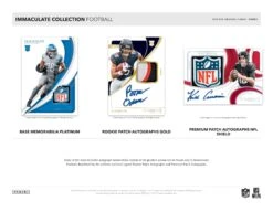 Panini - 2024 Immaculate American Football (NFL) - Hobby Box(Panini 2024 Immaculate American Football Nfl Hobby Box) -The Card Vault Store 2024 Panini Immaculate NFL Football Cards Sell Sheet 2