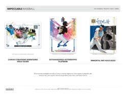 Panini - 2024 Impeccable Baseball (MLB) - Hobby Box(Panini 2024 Impeccable Baseball Mlb Hobby Box) 9 Panini - 2024 Impeccable Baseball (MLB) - Hobby Box(Panini 2024 Impeccable Baseball Mlb Hobby Box) -The Card Vault Store 2024 Panini Impeccable Baseball Cards Sell Sheet 3