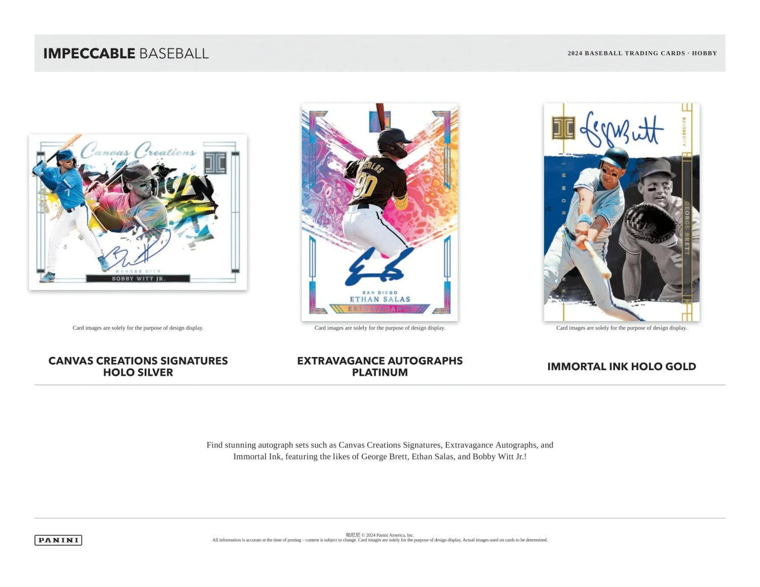 Panini - 2024 Impeccable Baseball (MLB) - Hobby Box(Panini 2024 Impeccable Baseball Mlb Hobby Box) 4 Panini - 2024 Impeccable Baseball (MLB) - Hobby Box(Panini 2024 Impeccable Baseball Mlb Hobby Box) - Image 4