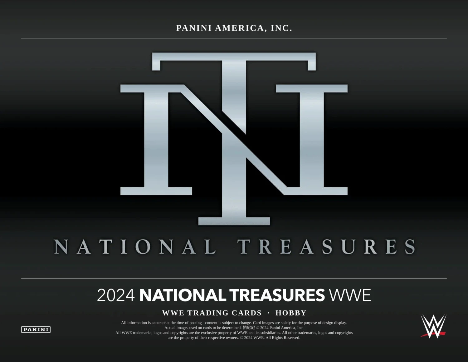 Panini - 2024 National Treasures WWE - Hobby Box(Panini 2024 National Treasures Wwe Hobby Box) 2 Panini - 2024 National Treasures WWE - Hobby Box(Panini 2024 National Treasures Wwe Hobby Box) - Image 2