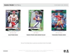 Panini - 2024 Prizm American Football (NFL) - Retail Box(Panini 2024 Prizm American Football Nfl Retail Box) -The Card Vault Store 2024 Panini Prizm NFL Football Cards Retail Sell Sheet 2
