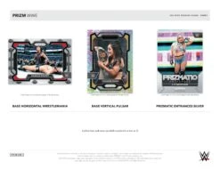 Panini - 2024 Prizm WWE Wrestling - Hobby Box (12 Packs)(Panini 2024 Prizm Wwe Wrestling Hobby Box 12 Packs) 7 Panini - 2024 Prizm WWE Wrestling - Hobby Box (12 Packs)(Panini 2024 Prizm Wwe Wrestling Hobby Box 12 Packs) -The Card Vault Store 2024 Panini Prizm WWE Trading Cards Sell Sheet 2