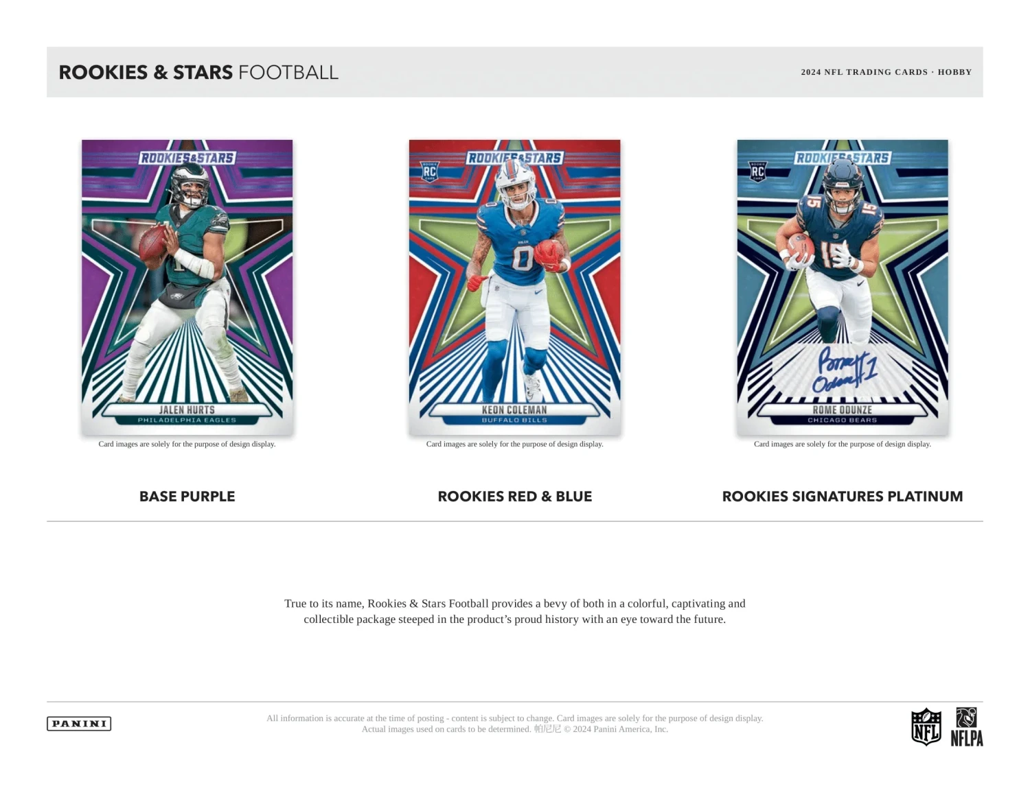 Panini - 2024 Rookies & Stars American Football (NFL) - Hobby Box(Panini 2024 Rookies Stars American Football Nfl Hobby Box) 3 Panini - 2024 Rookies & Stars American Football (NFL) - Hobby Box(Panini 2024 Rookies Stars American Football Nfl Hobby Box) - Image 3
