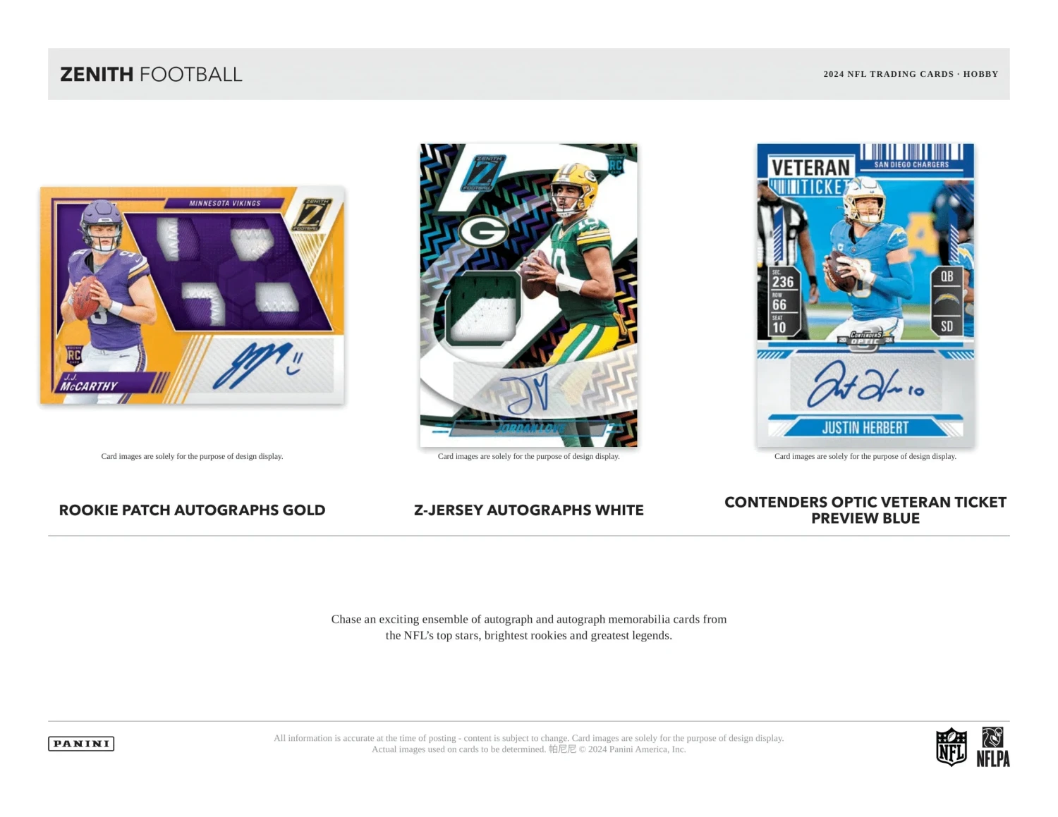 Panini - 2024 Zenith American Football (NFL) - Hobby Box(Panini 2024 Zenith American Football Nfl Hobby Box) 4 Panini - 2024 Zenith American Football (NFL) - Hobby Box(Panini 2024 Zenith American Football Nfl Hobby Box) - Image 4