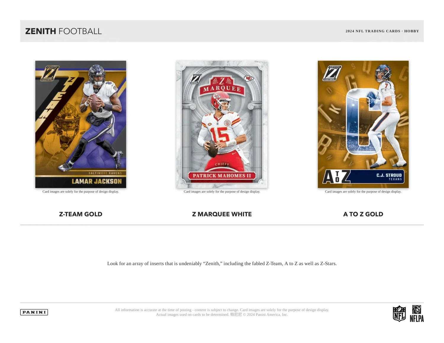 Panini - 2024 Zenith American Football (NFL) - Hobby Box(Panini 2024 Zenith American Football Nfl Hobby Box) 5 Panini - 2024 Zenith American Football (NFL) - Hobby Box(Panini 2024 Zenith American Football Nfl Hobby Box) - Image 5