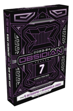 Panini - 2023/24 Obsidian Football (Soccer) - Hobby Box(Panini 2023 24 Obsidian Football Soccer Hobby Box)