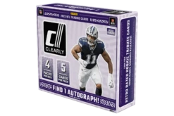 Panini - 2023 Clearly Donruss American Football (NFL) - Hobby Box(Panini 2023 Clearly Donruss American Football Nfl Hobby Box)