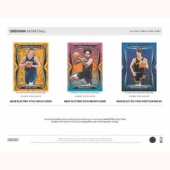 Panini - 2023/24 Obsidian Basketball (NBA) - Hobby Box(Panini 2023 24 Obsidian Basketball Nba Hobby Box) 11 Panini - 2023/24 Obsidian Basketball (NBA) - Hobby Box(Panini 2023 24 Obsidian Basketball Nba Hobby Box) -The Card Vault Store 23pakobs 4