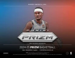 Panini - 2024/25 Prizm Basketball (NBA) - Retail Box(Panini 2024 25 Prizm Basketball Nba Retail Box) -The Card Vault Store 24 25 PrizmBK PIS CounterDisplay Sell Sheet 1