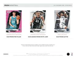 Panini - 2024/25 Prizm Basketball (NBA) - Retail Box(Panini 2024 25 Prizm Basketball Nba Retail Box) -The Card Vault Store 24 25 PrizmBK PIS CounterDisplay Sell Sheet 3