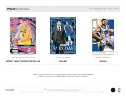 Panini - 2024/25 Prizm Basketball (NBA) - Retail Box(Panini 2024 25 Prizm Basketball Nba Retail Box) -The Card Vault Store 24 25 PrizmBK PIS CounterDisplay Sell Sheet 4