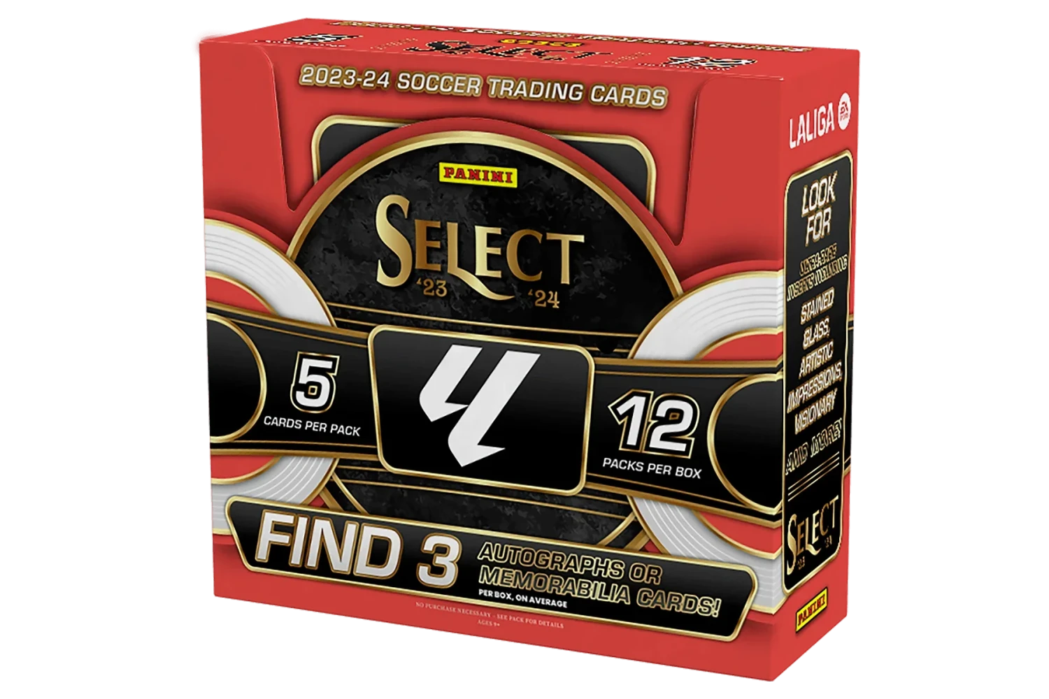 Panini - 2023/24 Select La Liga Football (Soccer) - Hobby Box(Panini 2023 24 Select La Liga Football Soccer Hobby Box) 1 Panini - 2023/24 Select La Liga Football (Soccer) - Hobby Box(Panini 2023 24 Select La Liga Football Soccer Hobby Box)