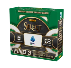 Panini - 2023/24 Select Serie A Football (Soccer) - Hobby Box(Panini 2023 24 Select Serie A Football Soccer Hobby Box)