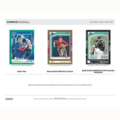 Panini - 2024 Donruss Baseball (MLB) - Hobby Box(Panini 2024 Donruss Baseball Mlb Hobby Box) -The Card Vault Store 24pabd 1