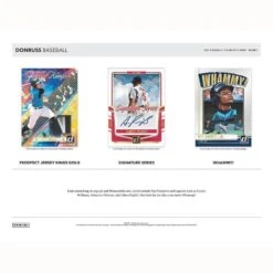 Panini - 2024 Donruss Baseball (MLB) - Hobby Box(Panini 2024 Donruss Baseball Mlb Hobby Box) -The Card Vault Store 24pabd 3