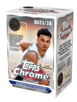 Topps - 2023/24 Chrome Basketball (NBA) - Value Box(Topps 2023 24 Chrome Basketball Nba Value Box)