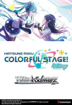 Weiss Schwarz - Hatsune Miku: Colourful Stage! - Display Case (24x Booster Boxes)(Weiss Schwarz Hatsune Miku Colourful Stage Display Case 24x Booster Boxes) -The Card Vault Store 27227a 1