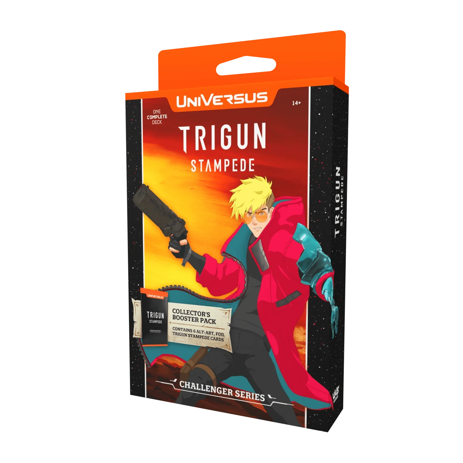 UniVersus CCG - Trigun Stampede - Challenger Series Deck(Universus Ccg Trigun Stampede Challenger Series Deck) 3 UniVersus CCG - Trigun Stampede - Challenger Series Deck(Universus Ccg Trigun Stampede Challenger Series Deck) - Image 3