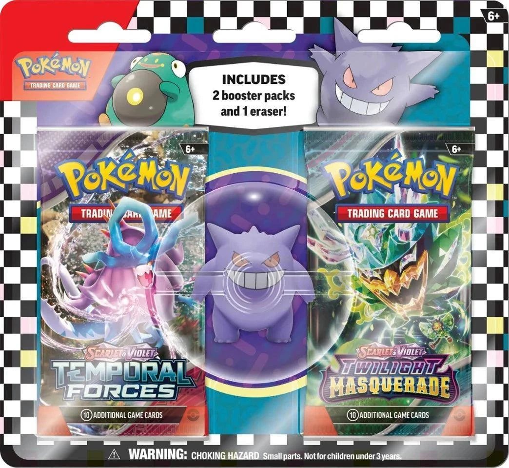 Pokemon TCG - Scarlet & Violet - Back To School Eraser Blister (2024)(Pokemon Back To School Eraser Blister 2024) 2 Pokemon TCG - Scarlet & Violet - Back To School Eraser Blister (2024)(Pokemon Back To School Eraser Blister 2024) - Image 2