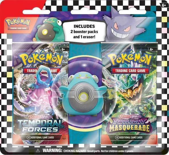 Pokemon TCG - Scarlet & Violet - Back To School Eraser Blister (2024)(Pokemon Back To School Eraser Blister 2024) 1 Pokemon TCG - Scarlet & Violet - Back To School Eraser Blister (2024)(Pokemon Back To School Eraser Blister 2024)