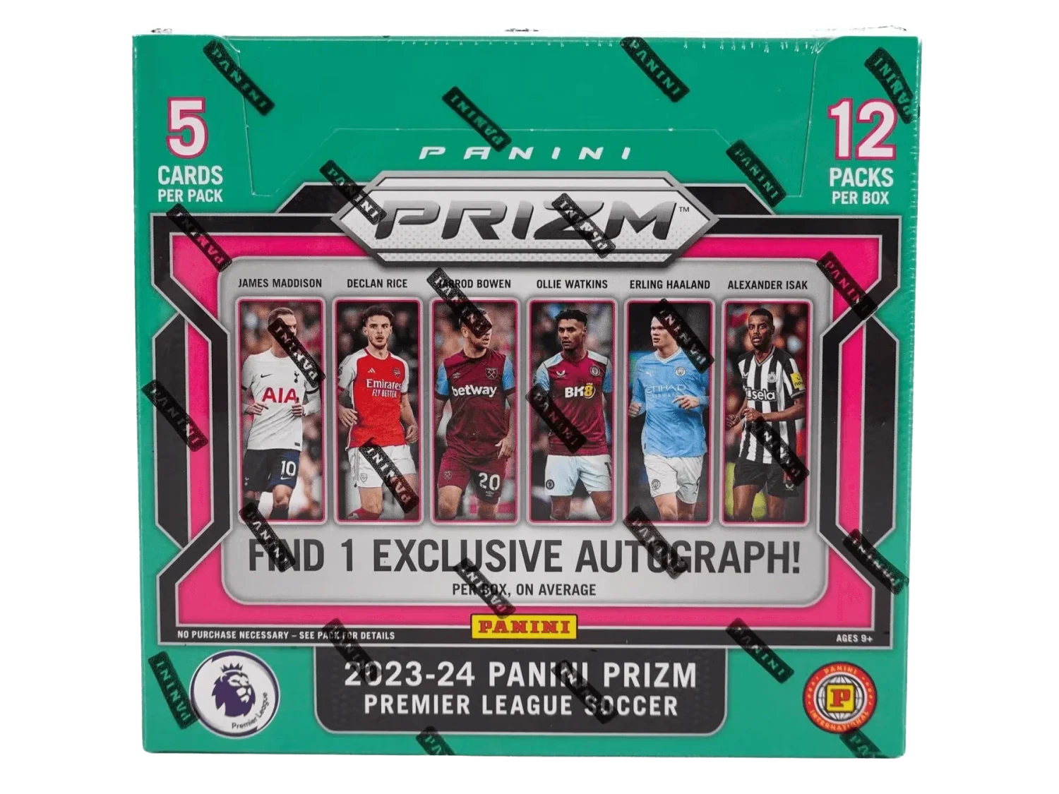 Panini 2023/24 Prizm Premier League Football (Soccer) - International Hobby Box (12 Packs)(2023 24 Prizm Premier League Football Soccer International Hobby Box 12 Packs) 2 Panini 2023/24 Prizm Premier League Football (Soccer) - International Hobby Box (12 Packs)(2023 24 Prizm Premier League Football Soccer International Hobby Box 12 Packs) - Image 2