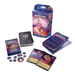 Disney - Lorcana TCG - Shimmering Skies - Starter Deck Bundle(Disney Lorcana Tcg Shimmering Skies Starter Deck Bundle) -The Card Vault Store 983862 DLC S5 EN MediaAlerts Starters AmethystRuby 1 1342d472 dcfc 4423 9261 4e57cbabc759