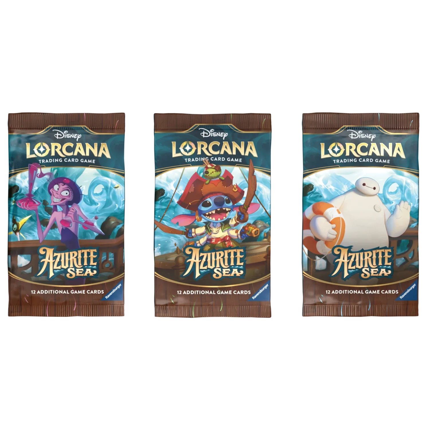 Disney - Lorcana TCG - Azurite Sea - Booster Pack(Disney Lorcana Tcg Azurite Sea Booster Pack) 1 Disney - Lorcana TCG - Azurite Sea - Booster Pack(Disney Lorcana Tcg Azurite Sea Booster Pack)