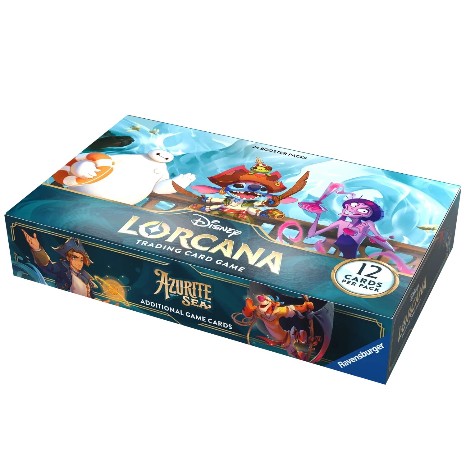 Disney - Lorcana TCG - Azurite Sea - Booster Box (24 Packs)(Disney Lorcana Tcg Azurite Sea Booster Box 24 Packs) 2 Disney - Lorcana TCG - Azurite Sea - Booster Box (24 Packs)(Disney Lorcana Tcg Azurite Sea Booster Box 24 Packs) - Image 2