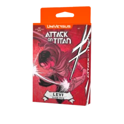 UniVersus CCG - Attack On Titan - Battle For Humanity Clash Decks(Universus Ccg Attack On Titan Battle For Humanity Clash Decks) 7 UniVersus CCG - Attack On Titan - Battle For Humanity Clash Decks(Universus Ccg Attack On Titan Battle For Humanity Clash Decks) -The Card Vault Store AOT1 CD Levi Boxshots ANR 0207d8e8 c2ef 4de1 bdcc 15da4532b9e8