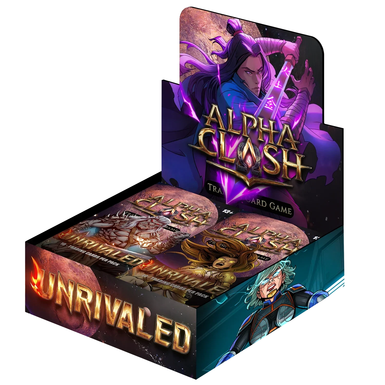 Alpha Clash TCG - Unrivaled (Set 3) - Booster Box (24 Packs)(Alpha Clash Tcg Unrivaled Booster Box 24 Packs) 2 Alpha Clash TCG - Unrivaled (Set 3) - Booster Box (24 Packs)(Alpha Clash Tcg Unrivaled Booster Box 24 Packs) - Image 2